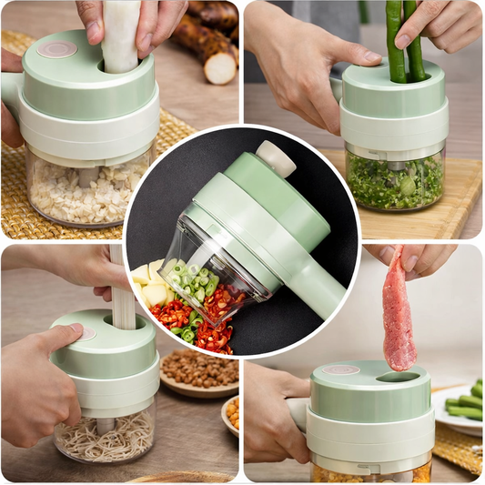 Cortador de verduras 4 en 1 multifunción